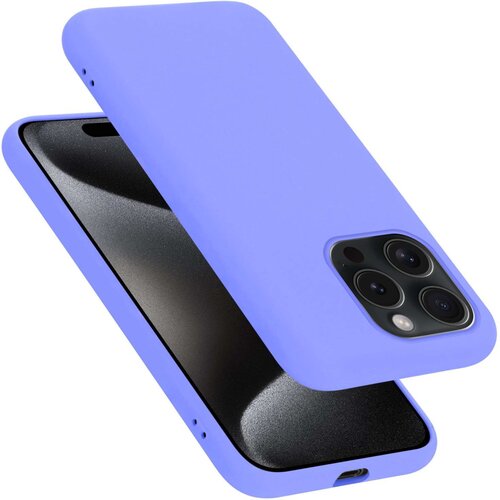 Cadorabo Ohišje je združljivo z Apple iPhone 15 PRO MAX in tekoča svetlo vijolična - Zaščitni ovitek iz prožnega silikona TPU, (20860439) Cene