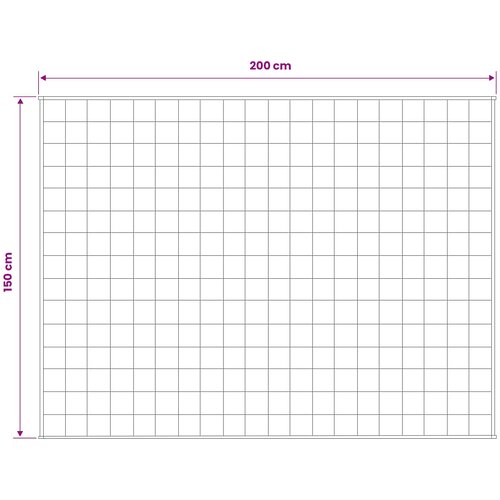  Težak pokrivač Bijela 150 x 200 cm 7 kg 100% Pamuk 205T Slike