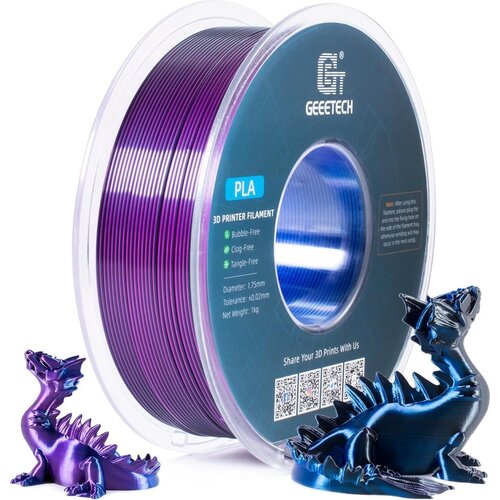 GEEETECH PLA Silk Tri-Color Blue+Purple+Black - 1,75 mm / 1000 g Cijene