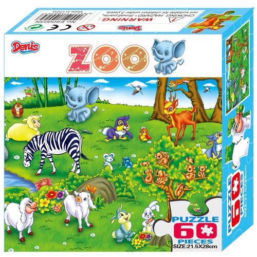 Slagalica Zoološki vrt 60 kom Cene