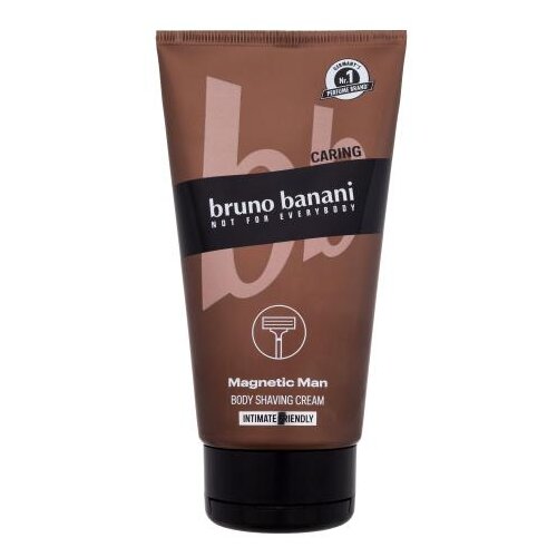 Bruno Banani Magnetic Man krema za brijanje s drvenastim aromatičnim mirisom 150 ml za moške Cijene