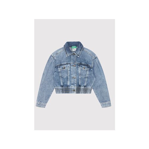 United Colors Of Benetton Jeans jakna 2UGJCN00A Modra Regular Fit Slike