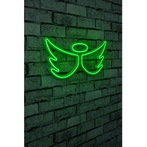 Wallity Dekorativna LED rasveta Angel, 52x23x2cm, Zelena Cene