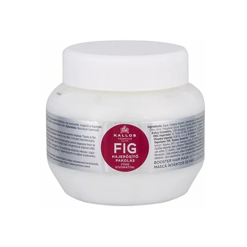 Kallos Cosmetics fig hranilna maska za šibke in poškodovane lase 275 ml