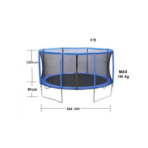 Winner Bike Trampoline TRAMBOLINA 244 cm Cene