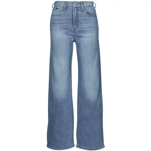 PepeJeans Jeans flare WIDE LEG JEANS UHW Modra