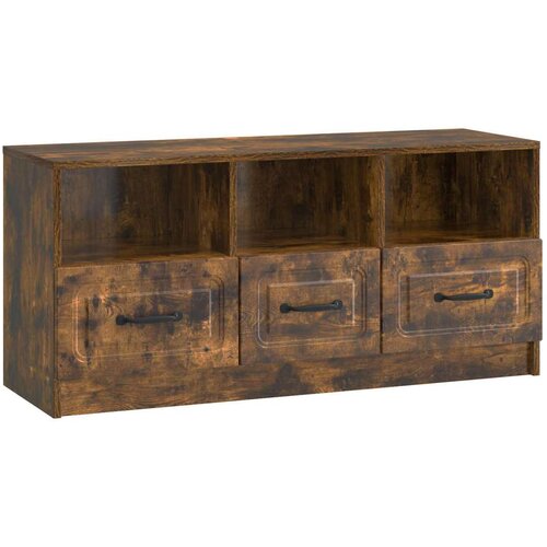 TV ormar Dimljeni hrast 102 x 34 5 x 47 cm Konstruirano drvo Cene