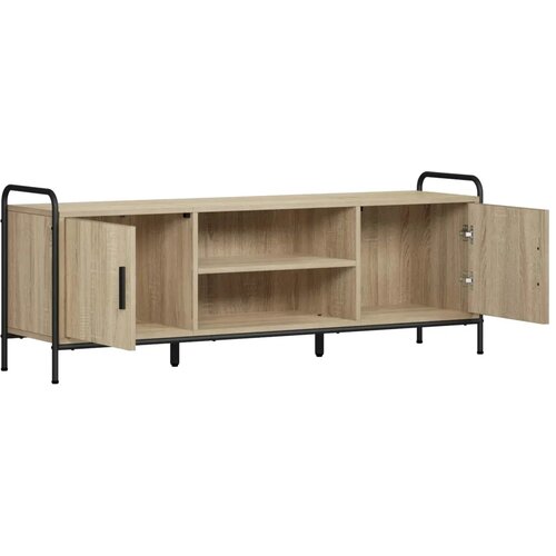  TV ormar 133 x 33 x 50 cm Hrast sonoma Konstruirano drvo - Hrast sonoma 67 5 x 33 x 50 cm Slike