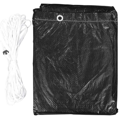 VidaXL 3082851 Garden Furniture Covers 2 pcs 6 Eyelets 160x80x75 cm (2x48650) Slike