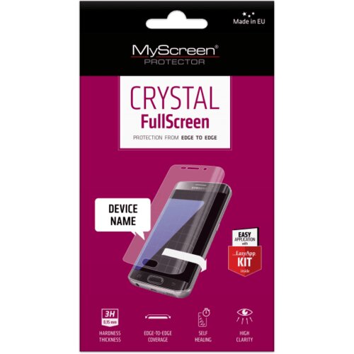 MY Screen protector ZA&amp;Scaron;ČITNA FOLIJA Samsung Galaxy J6 2018 J600 - CRYSTAL FullScreen Slike