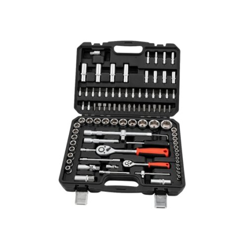 SG Tools SG30001 set gedora sa nasadnim ključevima 94 dela, 1/2" i 1/4" ( SG30001 ) Cene