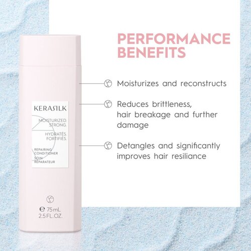 Kerasilk Essentials Repairing Set Potovalni set za suhe in po&amp;scaron;kodovane lase Slike