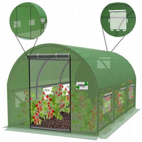 Garden Line Plastenik zeleni 3x2x2 m (TUN5207) Cene