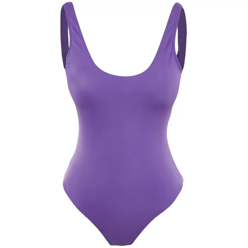 Trendyol Swimsuit - Purple - Plain