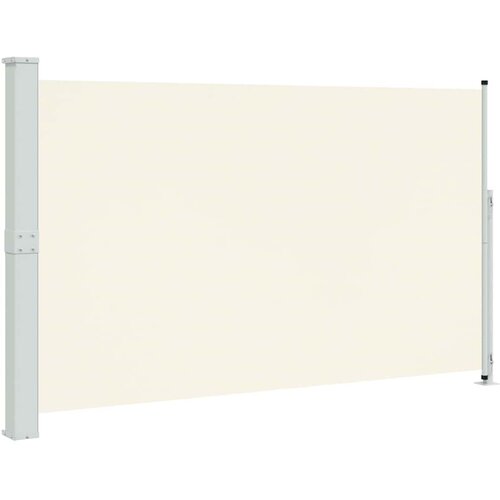  Uvlačiva bočna tenda za terasu 180 x 300 cm krem Slike