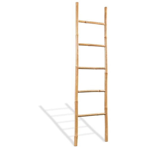  Držač za Ručnike s 5 Prečki od Bambusa 150 cm Cijene