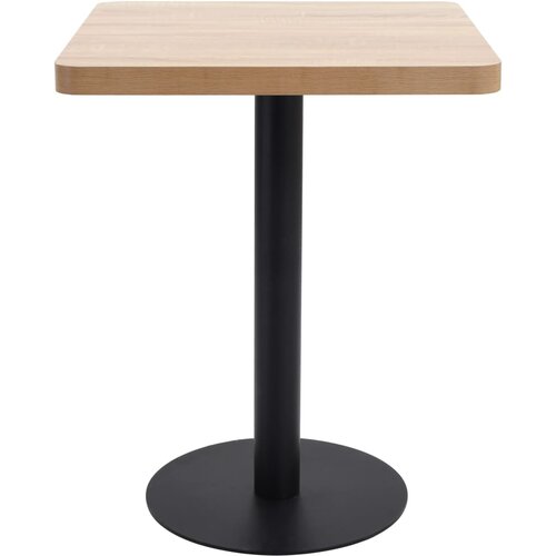 Bistro stol svjetlosmeđi 60 x 60 cm MDF Slike
