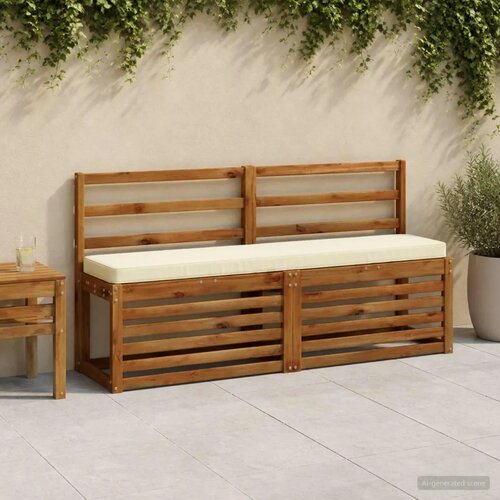  Jastučići za klupe - 2 dijela VUGHT 2 pcs 100% poliester Krem - Krem (poliester) 160 x 30 cm 2 Cijene