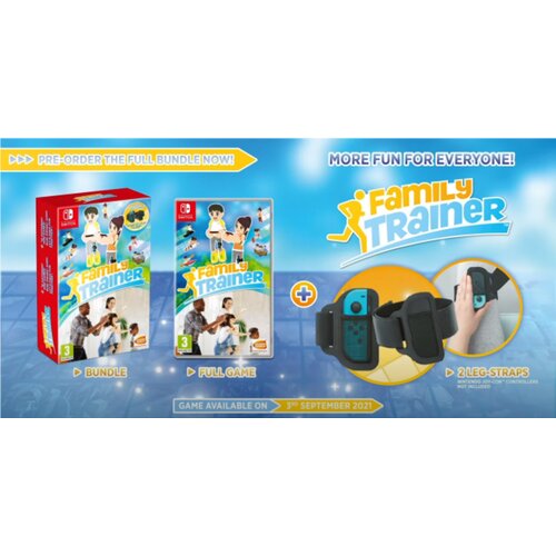 Bandai Namco Nintendo Switch Family Trainer - Leg Strap Bundle Cene
