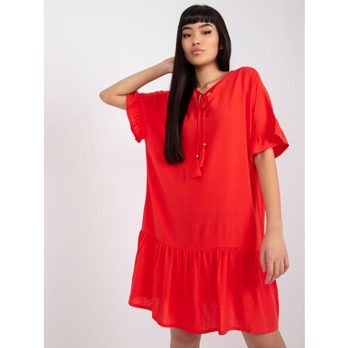 Sublevel Dress-D73761M30306A-red Cene