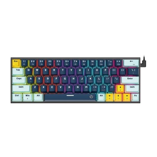 Fantech Mehanička tastatura Gaming MK874 RGB Atom 63 Navy (Plavi switch) Cene