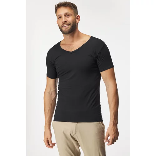 MEN-A 2PACK Nevidna majica za pod srajco z blazinicami za znoj