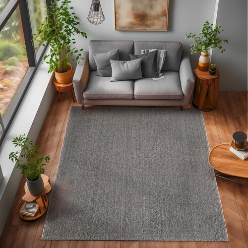 Novel Tkana Preproga Loom, Siva, 140x200cm Slike