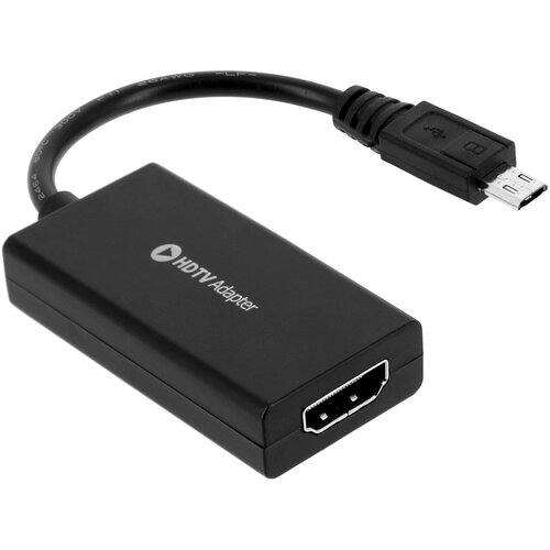 AVIZAR MHL Micro-USB mo&amp;scaron;ki na ženski adapterski kabel HDMI, (21123557) Slike