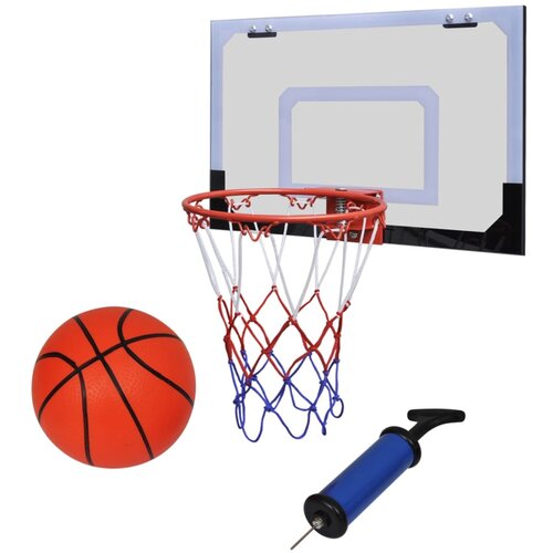 vidaXL Notranji Mini Košarkaški Obroč Set z Žogo in Tlačilko Cene