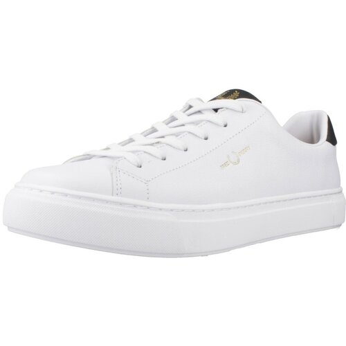 Fred Perry Modne superge B71 TUMBLED LEATHER Bela Slike