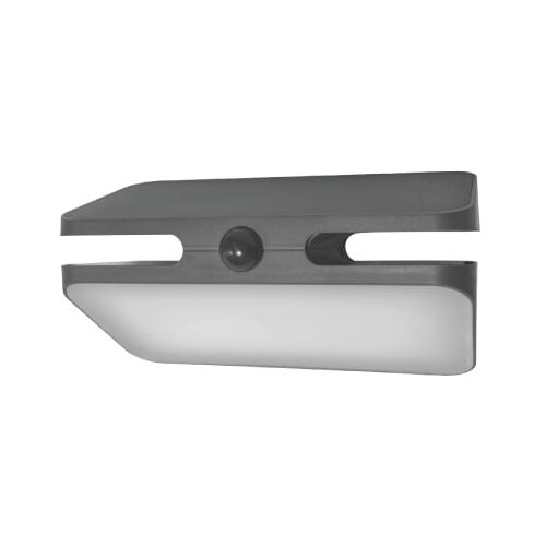  Solarna zidna lampa sa senzorom pokreta, 7W, 700lm, 4000K, crna Slike