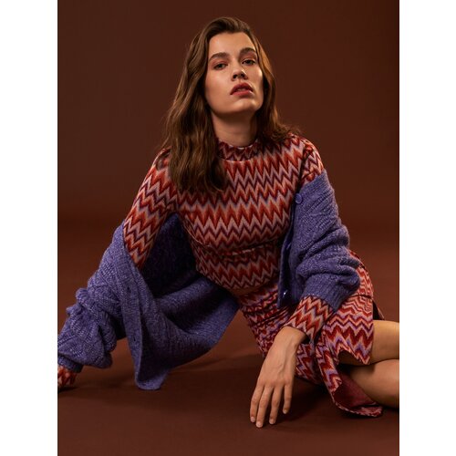 Sinsay ženski crop top s uzorkom 6286R-MLC Slike