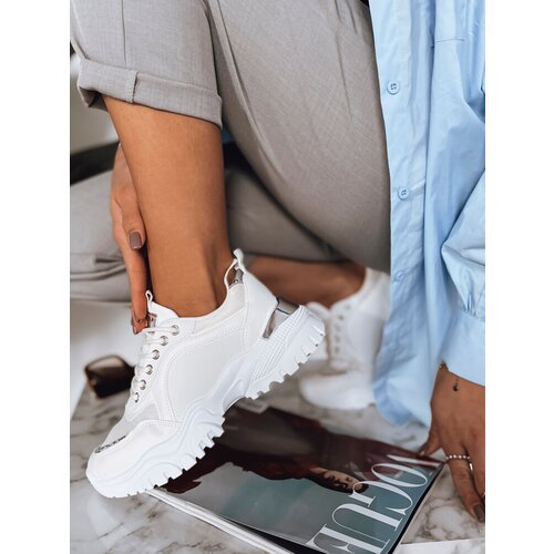 DStreet Sneakersy damskie LIZZE białe Cene