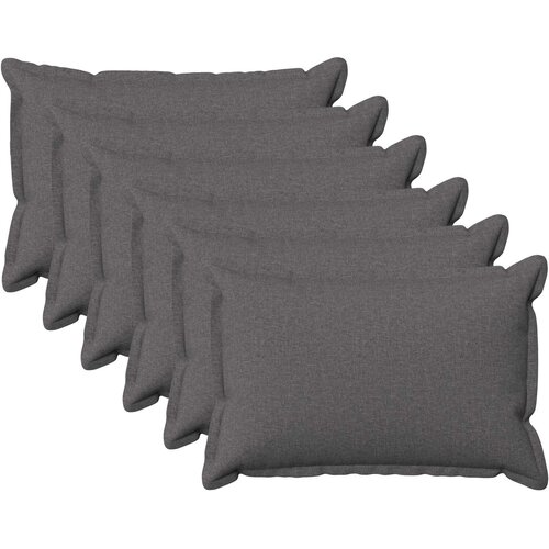  Presvlaka za jastuk 6 pcs HOUTEN Svjetlosiva 30 x 50 cm Cijene
