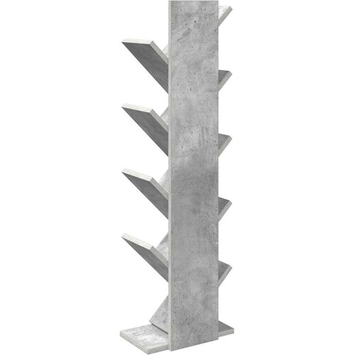  Polica za knjige u obliku drveta 6-nivoa 30 x 18 x 100 cm Slike