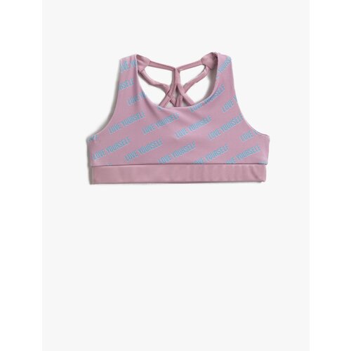 Koton Half-Athlete Athlete Printed with Crossover Straps at the Back Slike