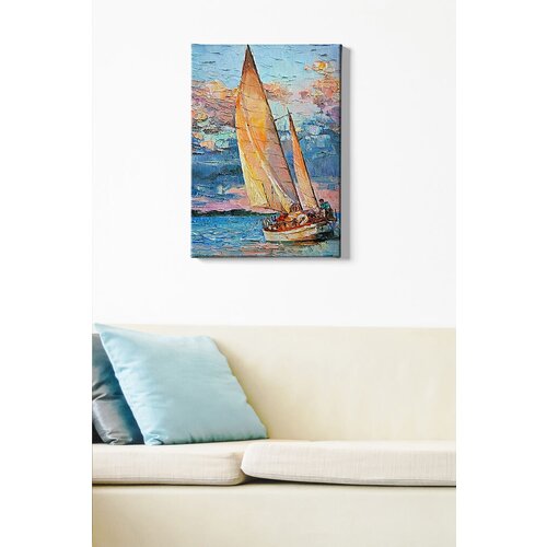 Wallity Slika Kanvas Tablo-87, 50x70 cm Cene