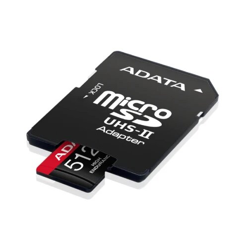 Adata memorijska kartica uhs-i U3 microsdxc 512GB V30S class 10 + adapter AUSDX512GUI3V30SHA2-RA1 Slike