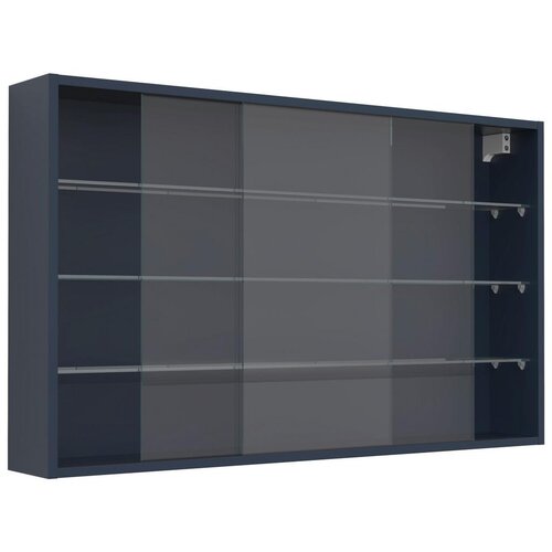 MID.YOU Viseča Vitrina Drivalo Xl, Antracit Cene