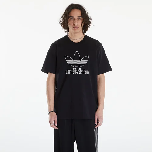 Adidas Adicolor Outline Trefoil Tee Black