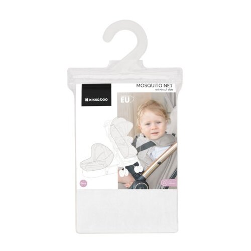 Kikka Boo Univerzalna mrežica protiv insekata za krevetac White ( KKB42093 ) Slike