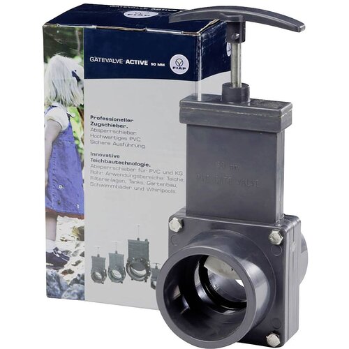FIAP vratni ventil GateValve Active 50 mm črne barve\, 2423, (20641419) Slike