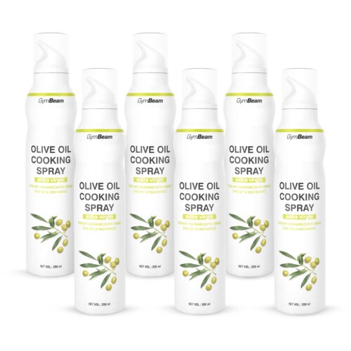 GymBeam maslinovo ulje za kuvanje u spreju 6 x 200 ml Slike