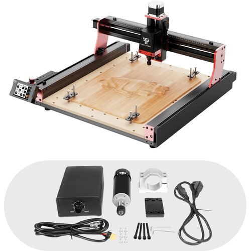 TwoTrees TTC450 Pro CNC rezkalni stroj + 500W Spindle Kit Bundle - 1 set Slike