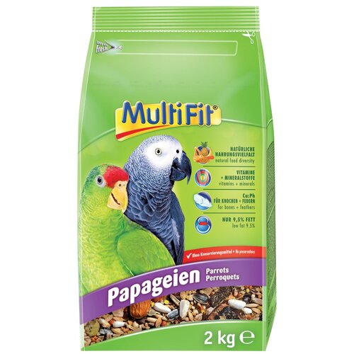 MultiFit hrana za velike papige 2 kg Slike
