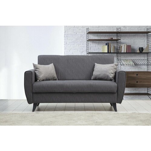 zaden - dark grey dark grey 2-Seat sofa-bed Slike