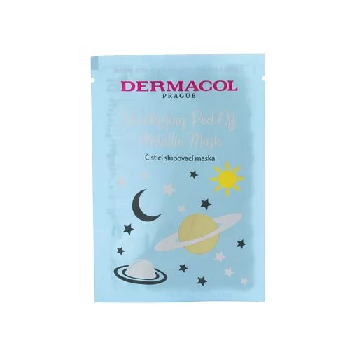 Dermacol Beautifying Peel-off Metallic Mask Cleansing maska za čišćenje lica 15 ml