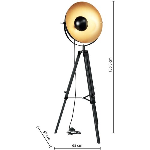 Atmosphera Stojeća lampa LAHTI 1xE27/25W/230V pavlovnija Slike