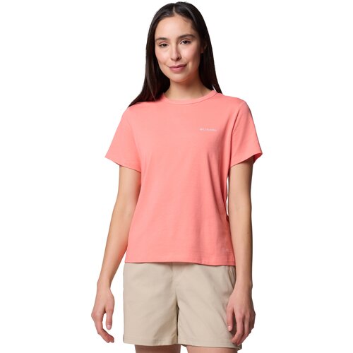 Columbia Majice s kratkimi rokavi Sun Trek W SS II Tee Rožnata Cene
