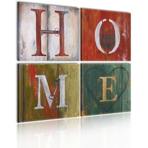  Slika - Welcome home 60x60 Slike